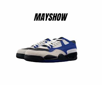 Jordan 4 RM Black Summit White Racer Blue -  FQ7939-140
