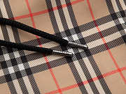 BUR classic drawstring plaid beach shorts for men and women - 4