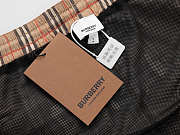 BUR classic drawstring plaid beach shorts for men and women - 2