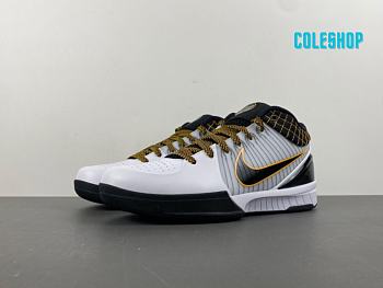Nike Kobe 4 Protro White Black Del Sol AV6339-101