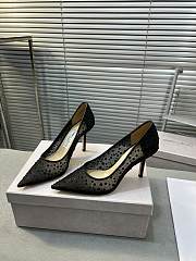 Jimmy Choo classic LOVE mesh series high heel 6cm - 1
