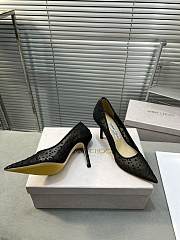 Jimmy Choo classic LOVE mesh series high heel 6cm - 5