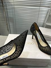 Jimmy Choo classic LOVE mesh series high heel 6cm - 2