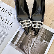 Balenciaga 2024 top catwalk new black 8cm - 6