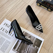 Balenciaga 2024 top catwalk new black 8cm - 4