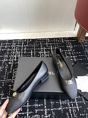 Chanel 25ss spring and summer ballet shoes black - 4