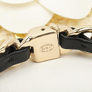 Chanel Love Pearl Leather Bracelet - 6