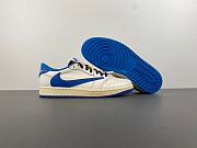 Air Jordan 1 Retro Low OG SP Fragment x Travis Scott Sail Military Blue DM7866-104 - 4