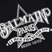 Balmain 2025 new printed short-sleeved T-shirt black - 2