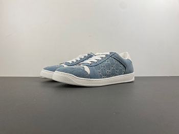 Gucci Lovelight Series Screener Levi's Denim Blue 708295 OYLAO 5380