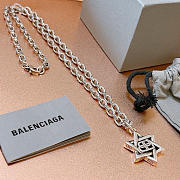 Balenciaga necklace retro style  - 4