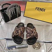 Fendi 25ss Fendi series flat slippers - 2