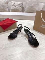 Louboutin classic lRlZA women's high-heeled sandals - 6
