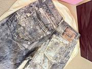 Acne Studios 3D ink-splattered mud-dyed printed jeans  - 6
