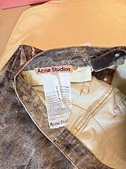 Acne Studios 3D ink-splattered mud-dyed printed jeans  - 5