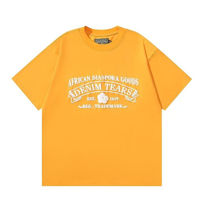 Denim tears yellow shirt - 1