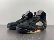 Jordan 5 Retro Gore-Tex Off Noir Fire Red-Black-Muslin  DR0092-001 - 1