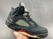 Jordan 5 Retro Gore-Tex Off Noir Fire Red-Black-Muslin  DR0092-001 - 2