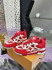 	 Louis Vuitton LV Skate Sneaker Red White - 1AARS2 - 5