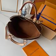 Louis Vuitton Alma BB Monogram Coated Canvas 'Brown' Women's Bag M53152 32*24*16 cm - 5