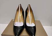 Louboutin leather black patent heels - heels height : 10cm - 4