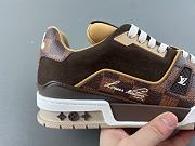 Louis Vuitton LV trainer coffee  - 3