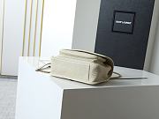 Saint Laurent Niki Mini leather shoulder white - size: 22X16X7.5cm - 3