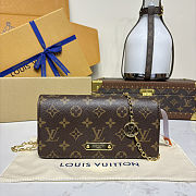 LV Wallet On Chain Lily - size: 20.5x10x3.5cm - 1