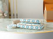 Louis Vuitton Multi Pochette Accessoires 'Lagoon Blue' - size: 24x13.5x4cm  - 5