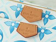 Louis Vuitton Multi Pochette Accessoires 'Lagoon Blue' - size: 24x13.5x4cm  - 2