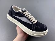 Rick Owens Strobe Vintage Low Black Suede RU01C4897  - 2