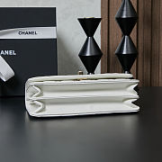 	 Chanel 24P Pearl Top Handle White 18x11x6cm (13.78 inch) - 5