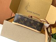 Luis Vuitton Nano Diane Monogram Brown size 19x10.5x6cm - 6