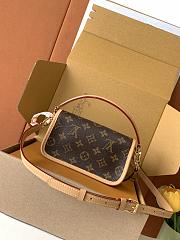 Luis Vuitton Nano Diane Monogram Brown size 19x10.5x6cm - 3