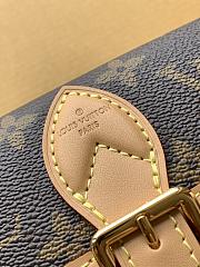 Luis Vuitton Nano Diane Monogram Brown size 19x10.5x6cm - 2