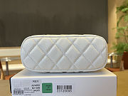 Chanel 25c Quilted Hobo Bag Caviar White size 21.5×19×6cm - 3