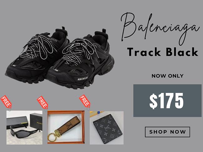 Balenciaga Track Black - 542023 W1GB1 1000 - 1