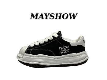 Maison Mihara Yasuhiro Hank OG Sole Canvas Low Black A05FW702