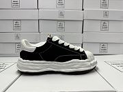 Maison Mihara Yasuhiro Hank OG Sole Canvas Low Black A05FW702 - 4