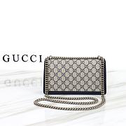 Gucci Dionysus Small Monogram Navy size 25x13.5x7cm - 4