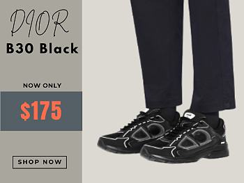 Dior B30 ‘Black Mesh’ 3SN279ZRF-H900