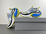 Balenciaga 10XL White Fluo Yellow Blue - 815859 W2MV2 0510 - 3