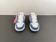 Air Jordan 1 Low SE Denim Sequin (GS)  HQ2001-400 - 6