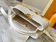 Louis Vuitton Capucines BB Taurillon Leather Bag size  27x18x9cm - 3