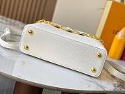 Louis Vuitton Capucines BB Taurillon Leather Bag size  27x18x9cm - 5