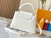 Louis Vuitton Capucines BB Taurillon Leather Bag size  27x18x9cm - 4