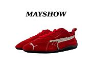 Balenciaga x Puma Speedcat Suede Distressed Red White 847146WSDSD6910  - 1