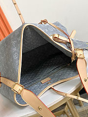 Louis Vuitton LV CarryAll MM Monogram Denim size 39.0 x 30.0 x 15.0cm  - 2