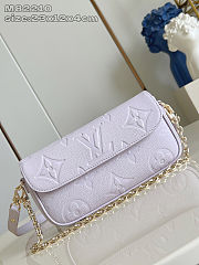 Louis Vuitton Wallet On Chain Ivy Purple size 23.5x12x4.3cm - 1