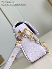 Louis Vuitton Wallet On Chain Ivy Purple size 23.5x12x4.3cm - 6